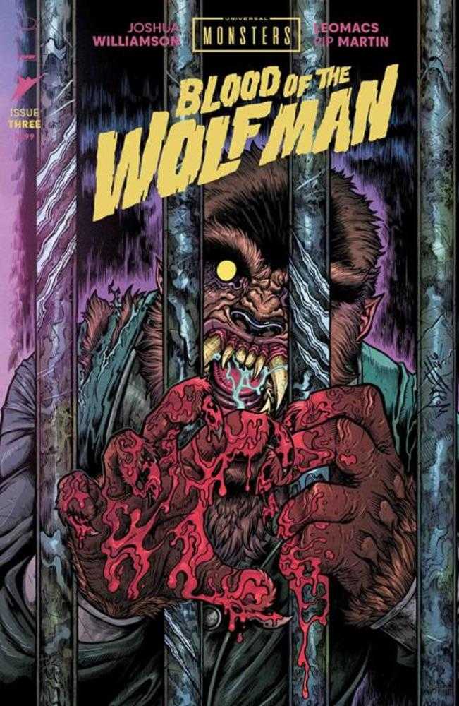 Universal Monsters Blood Of The Wolf Man #3 (Of 4) Cover C 1 in 10 Maria Wolf & Mike Spicer Connecting Variant