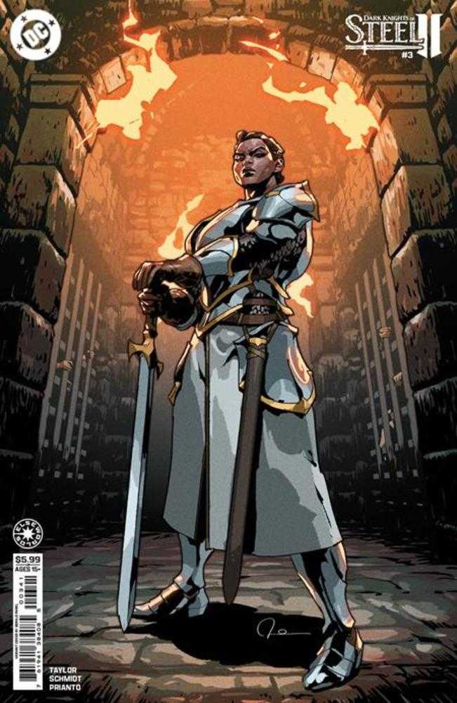 Dark Knights Of Steel II #3 (Of 12) Cover D Gerald Parel Card Stock Variant