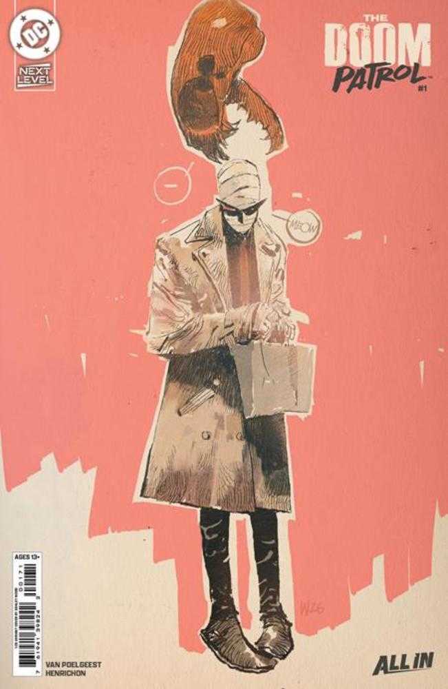 Doom Patrol #1 Cover G 1 in 25 Ashley Wood Card Stock Variant
