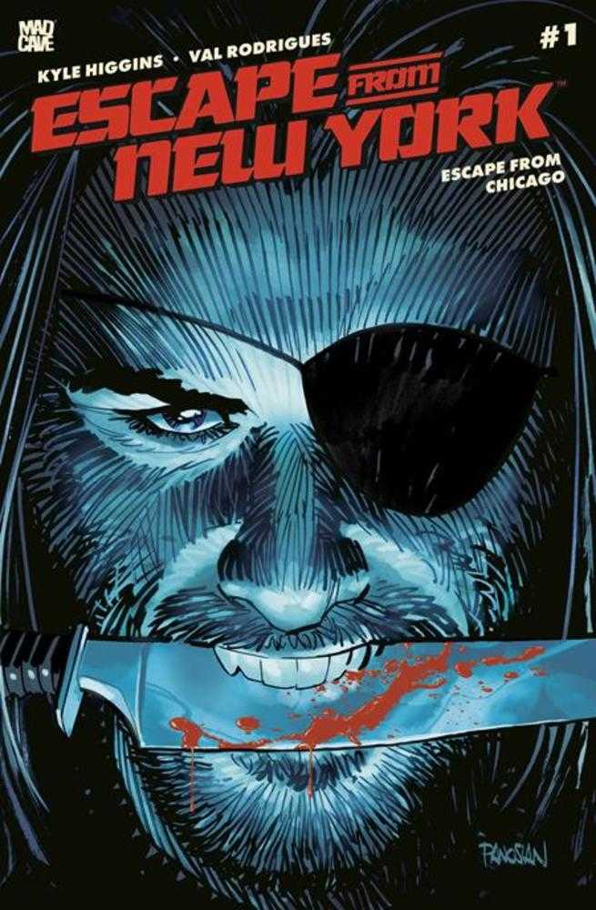 Escape From New York Escape From Chicago #1 Cover E Dan Panosian Foil Card Stock Variant