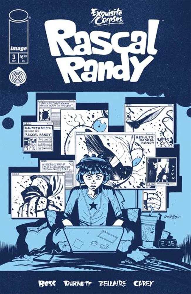 Exquisite Corpses Rascal Randy #3 (Of 5) Cover C Dylan Burnett Polybagged With Collectible Card Variant (Mature)