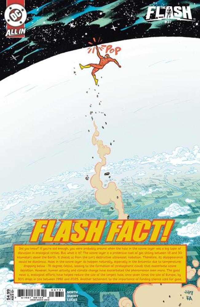 Flash #37 Cover C Juni Ba Card Stock Variant