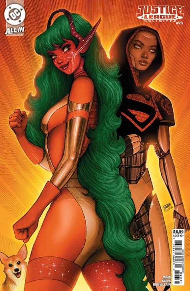 Justice League Unlimited #23 Cover C Nathan Szerdy Card Stock Variant