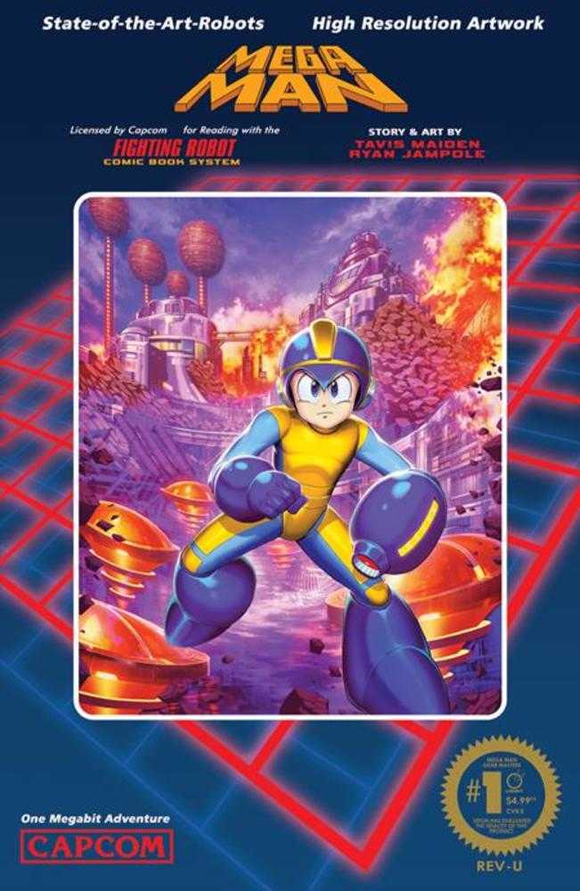 Mega Man Gear Masters #1 (Of 5) Cover E Inc 1:5 Genzoman Variant