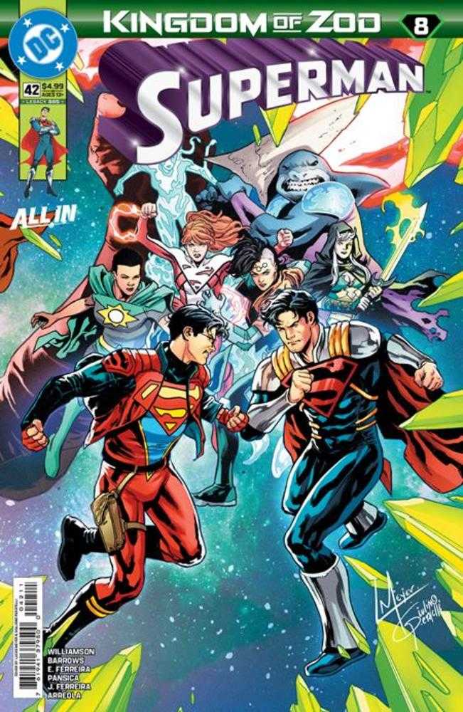 Superman #42 Cover A Lucas Meyer Connecting (Kingdom Of Zod)