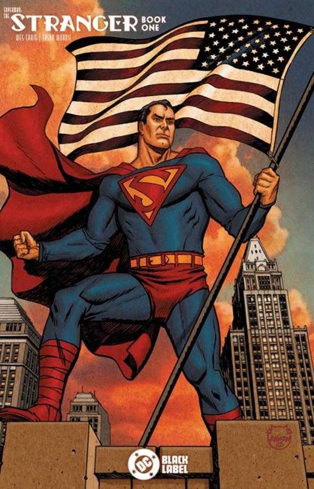 Superman The Stranger #1 (Of 6) Cover B Dave Johnson Card Stock Variant (Mature)