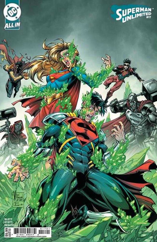 Superman Unlimited #17 Cover B V Ken Marion Card Stock Variant (Kingdom Of Zod)