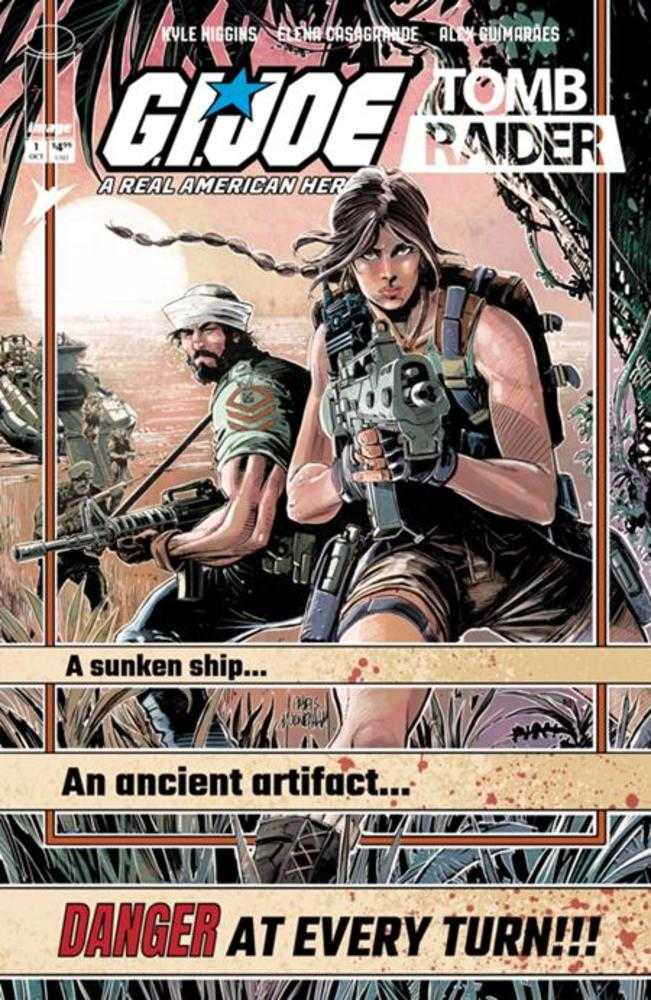 G.I. Joe A Real American Hero Tomb Raider #1 (Of 5) Cover D 1 in 25 Chris Mooneyham Vintage Joe Variant