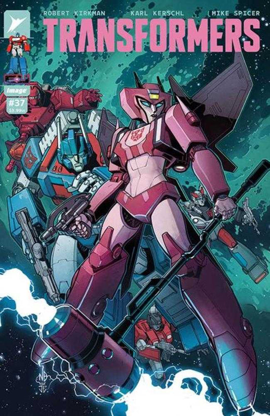 Transformers #37 Cover D 1 in 25 Nick Bradshaw & Jim Charalampidis Variant