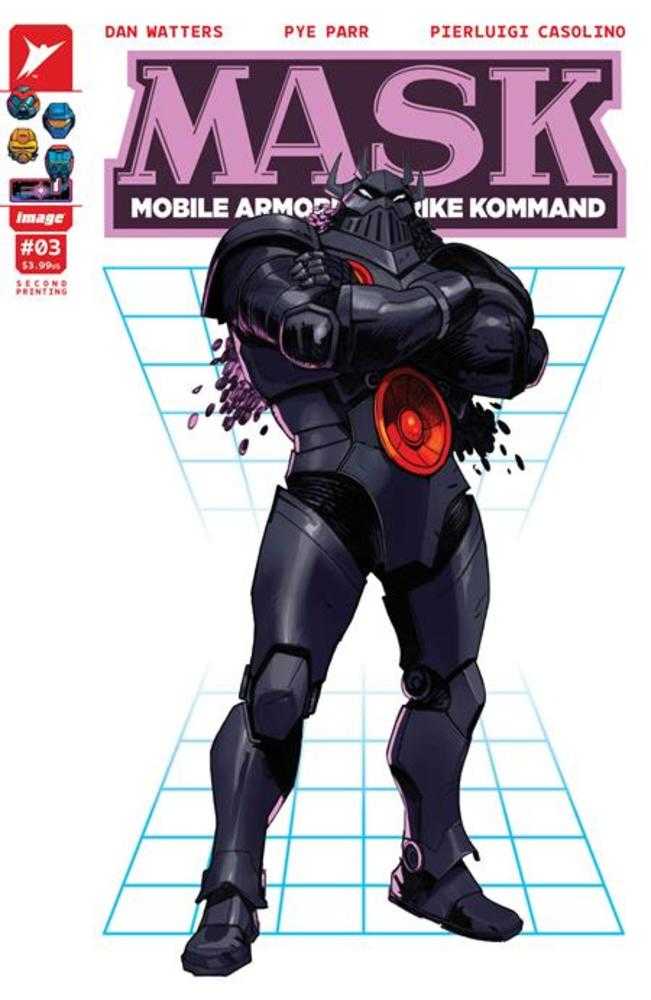 Mask #3 2nd Printing Cover A Marco Ferrari