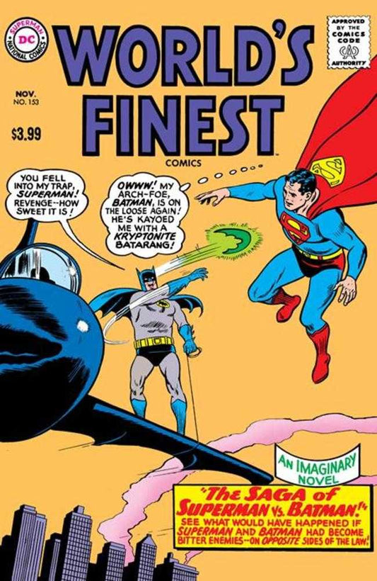 Worlds Finest Comics #153 Facsimile Edition Cover A Curt Swan