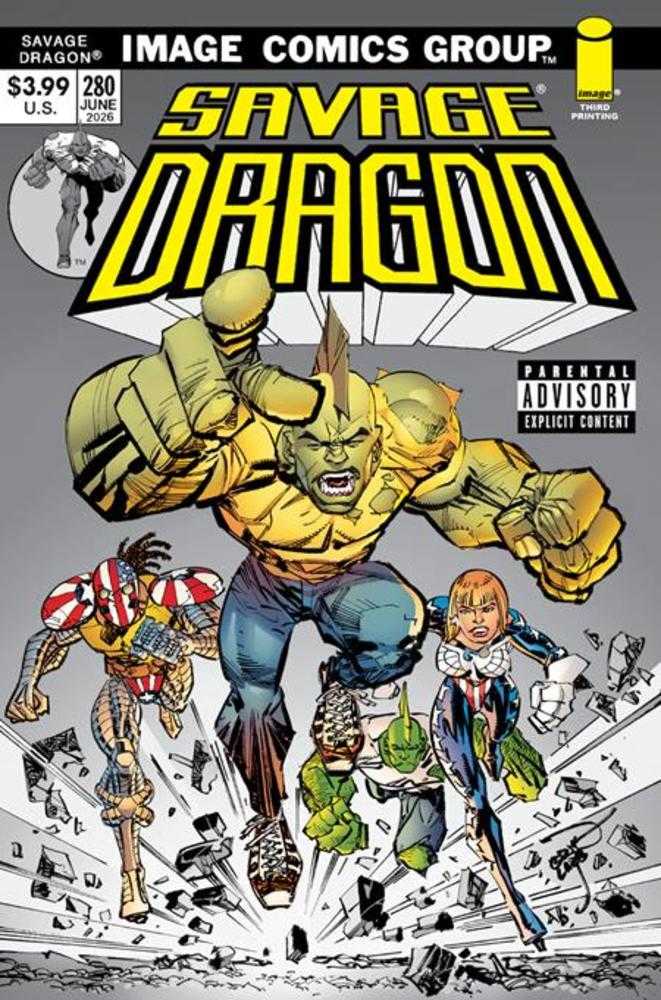 Savage Dragon #280 3rd Printing (Mature)