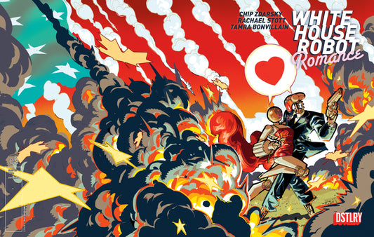 White House Robot Romance #2 Cover B Riley Rossmo Variant