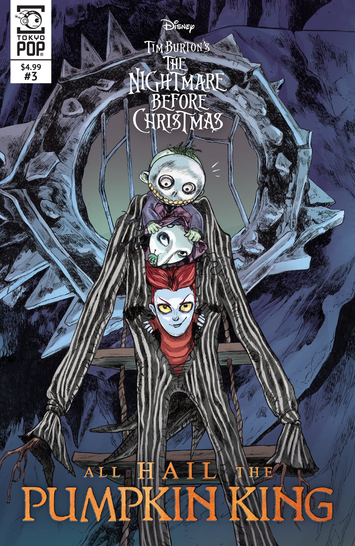 Disney Tim Burton's The Nightmare Before Christmas: All Hail The Pumpkin King, Issue #3