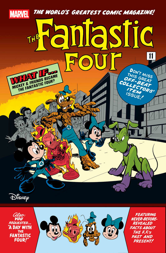 Fantastic Four #32 Emilio Urbano Disney What If? Fantastic Four Homage Variant [Doom]