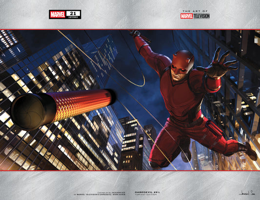 Daredevil #21 Jackson Sze Marvel Television Wraparound Variant