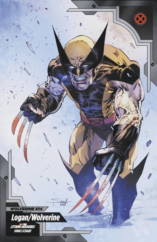 Wolverine #14 Jonas Scharf X-Men Trading Card Variant