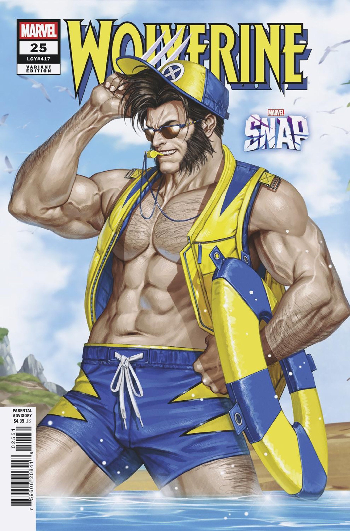 Wolverine #25 Inhyuk Lee Marvel Snap Swimsuit Variant