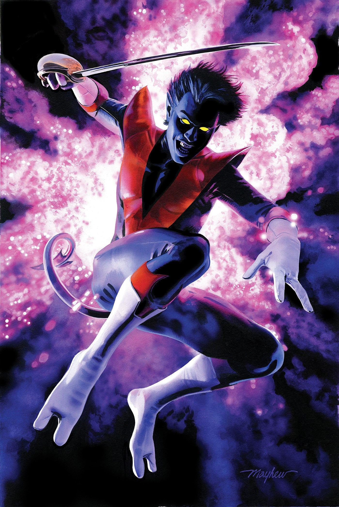 Uncanny X-Men #9 Mike Mayhew Nightcrawler Full Art Variant