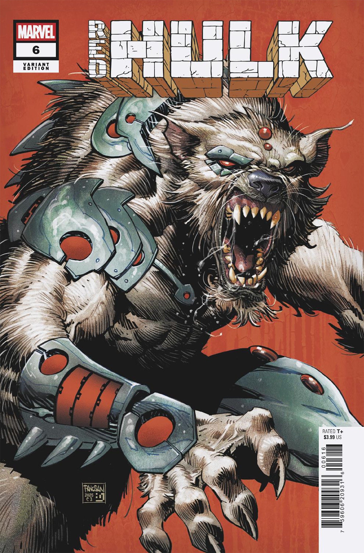 Red Hulk #6 Dan Panosian Variant [Doom]