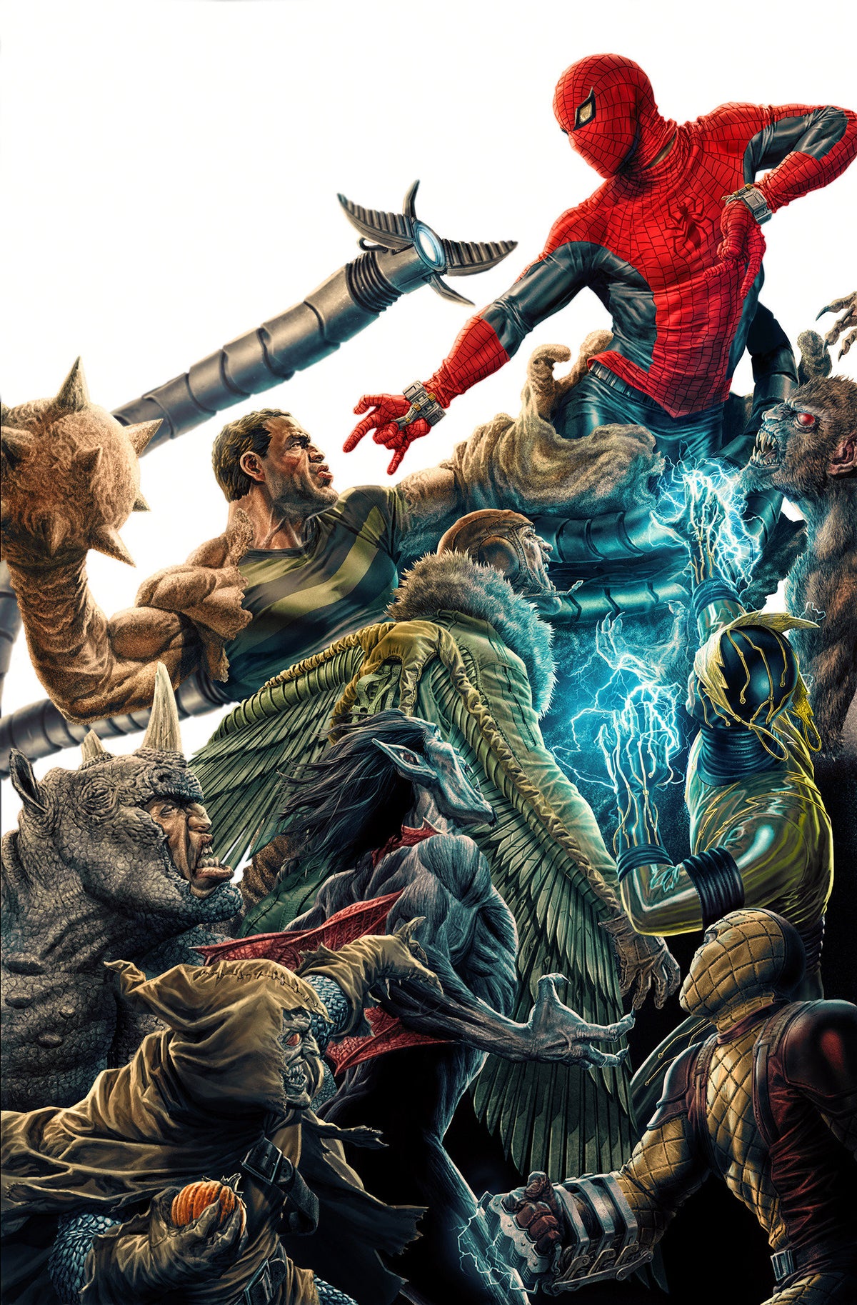 Amazing Spider-Man #1000 Lee Bermejo Amazing Visions Full Art Variant