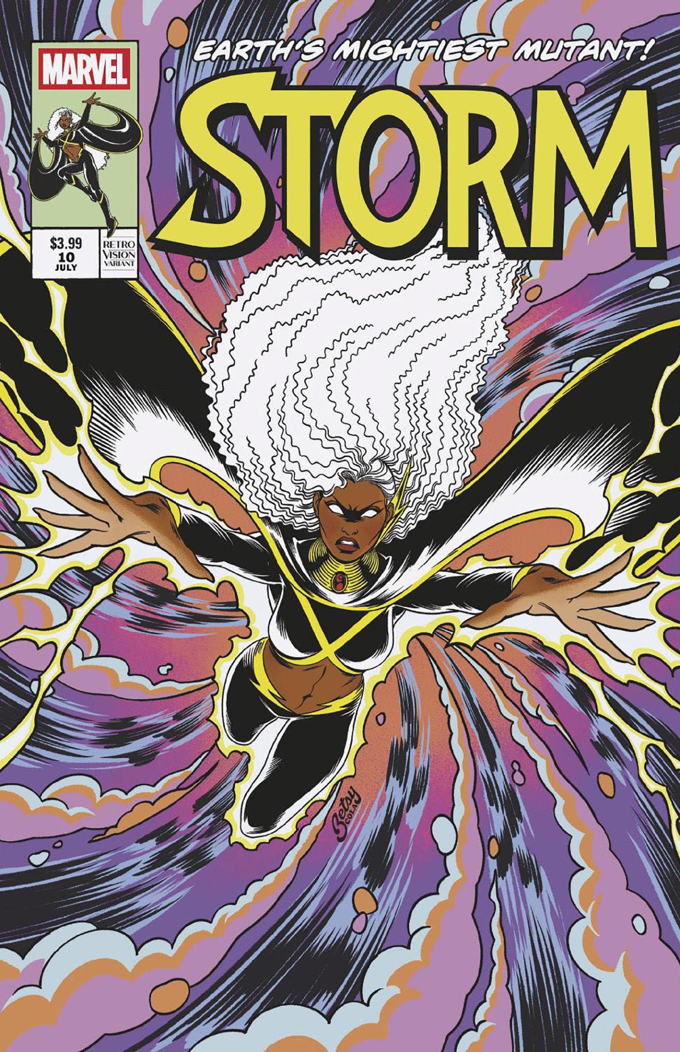Storm #10 Betsy Cola Retrovision Variant