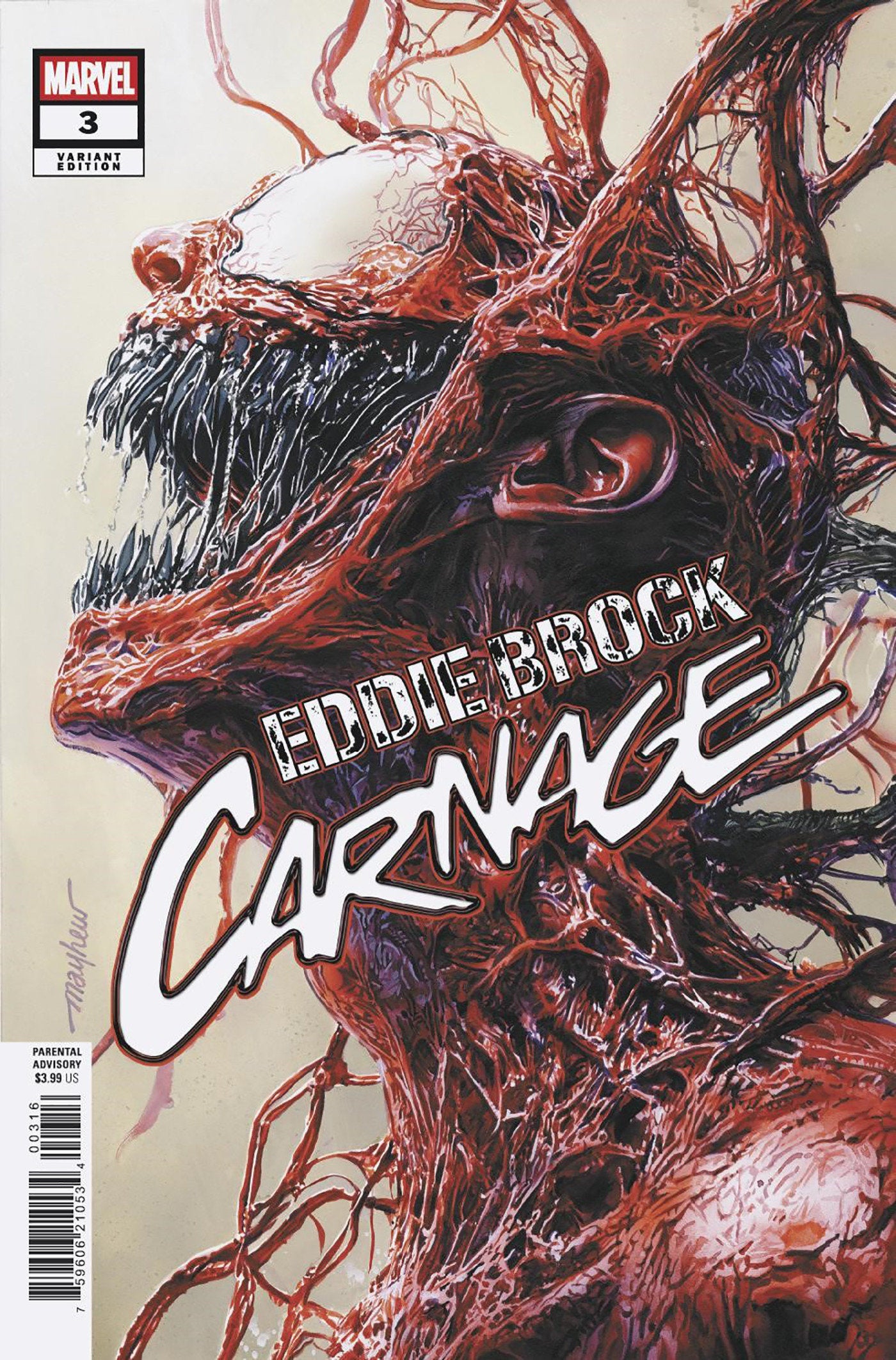 Eddie Brock: Carnage #3 Mike Mayhew Variant