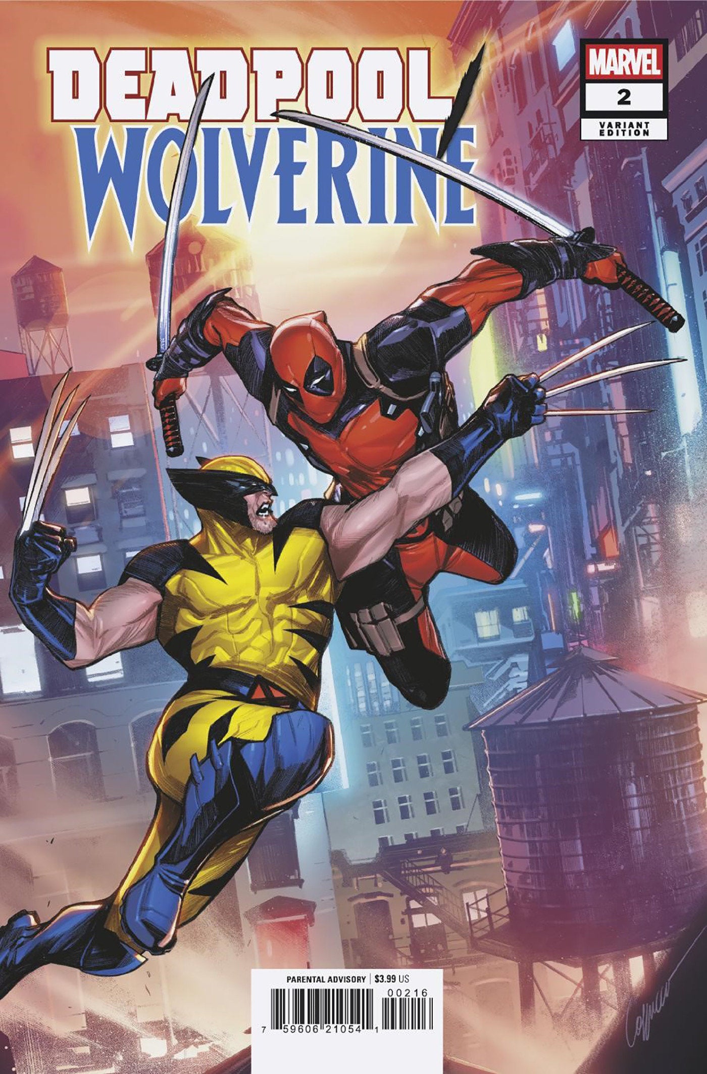 Deadpool/Wolverine #2 Alessandro Cappuccio Variant