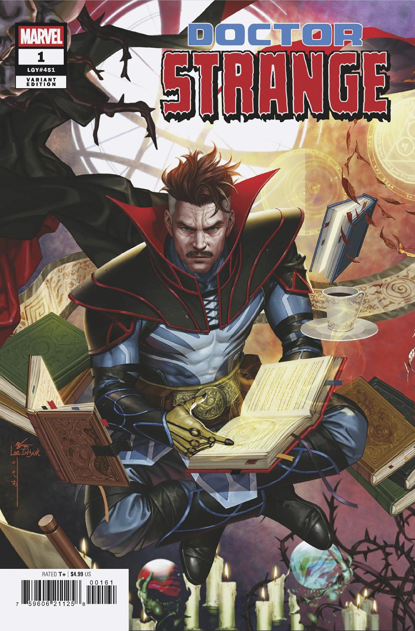 Doctor Strange #1 Inhyuk Lee 3 Part Connecting Magic Variant A