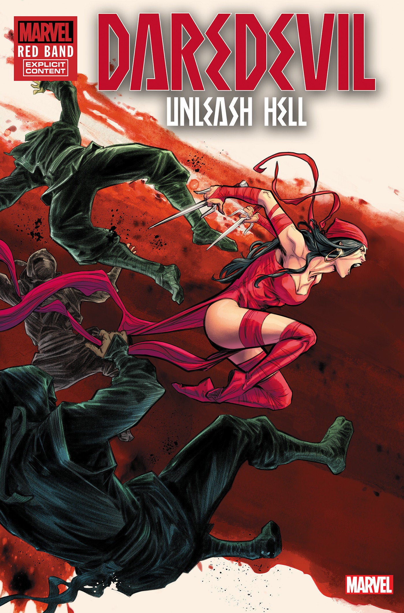 Daredevil: Unleash Hell - Red Band #1 Joelle Jones Variant [Polybagged]