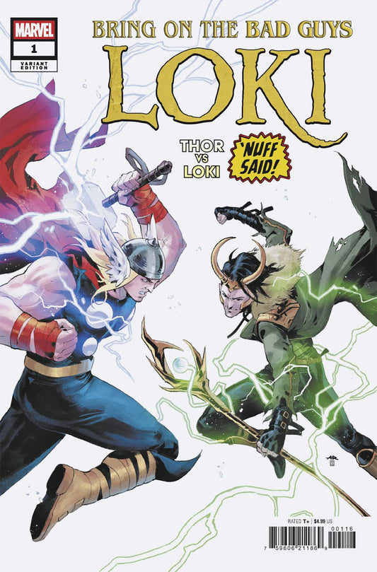 Bring On The Bad Guys: Loki #1 Anand Ramcheron Nuff Said Variant