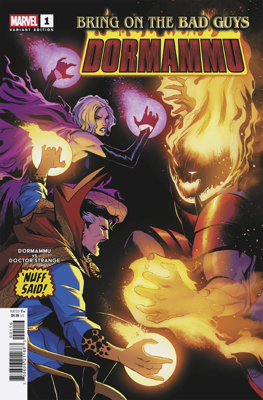 Bring On The Bad Guys: Dormammu #1 Lee Garbett Nuff Said Variant