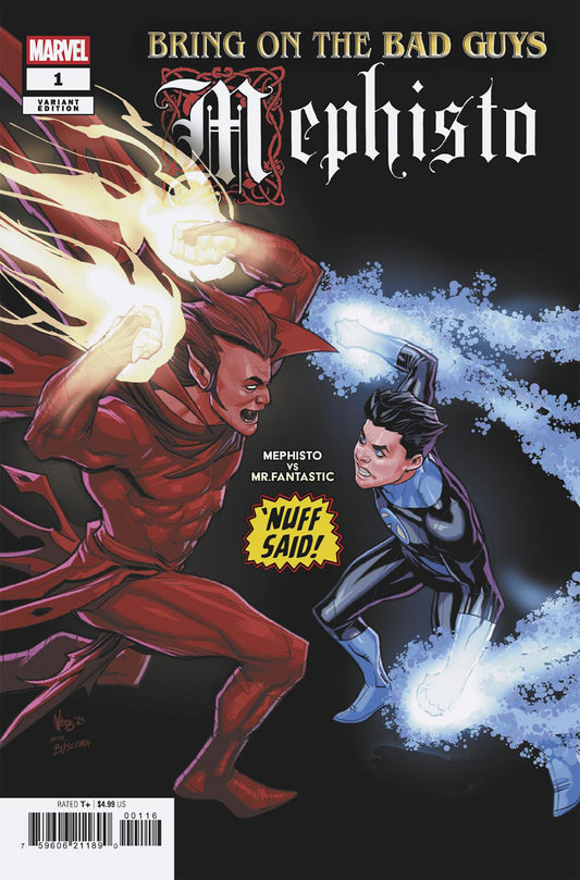 Bring On The Bad Guys: Mephisto #1 Pete Woods Nuff Said Variant