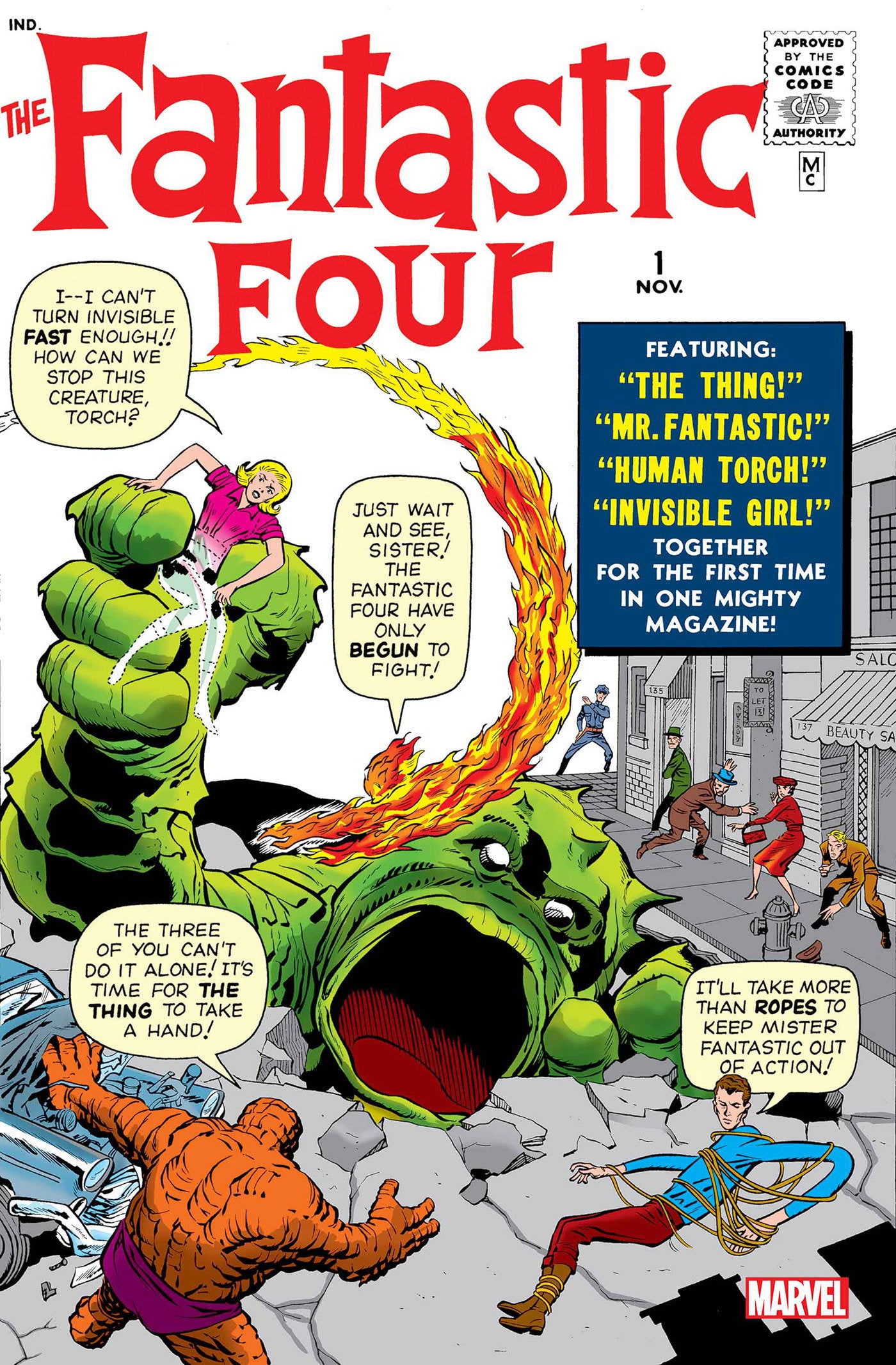 Fantastic Four #1 Facsimile Edition [New Printing 2]