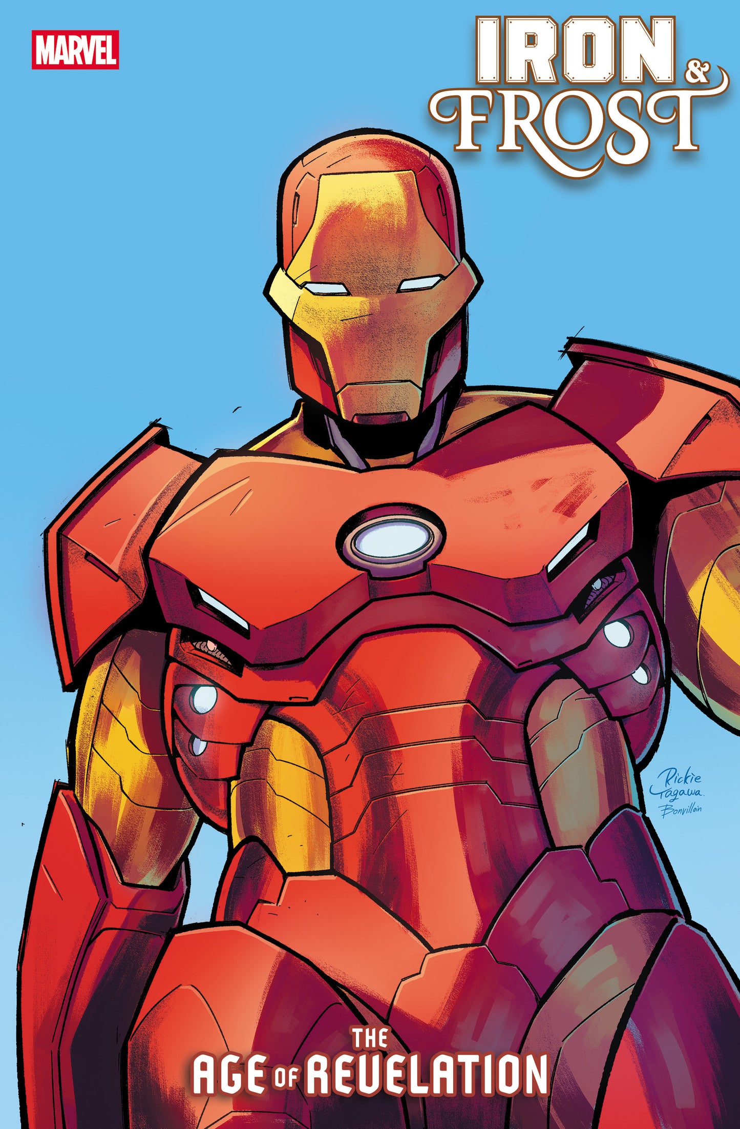 Iron & Frost #1 Rickie Yagawa Iron Man Variant [AOR]