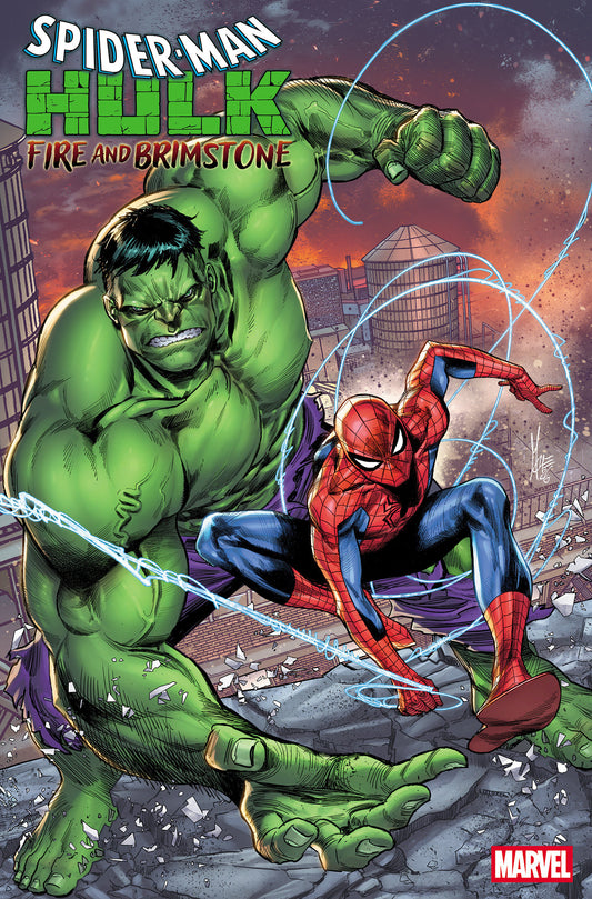 Spider-Man/Hulk: Fire And Brimstone #1 Marco Checchetto Foil Variant