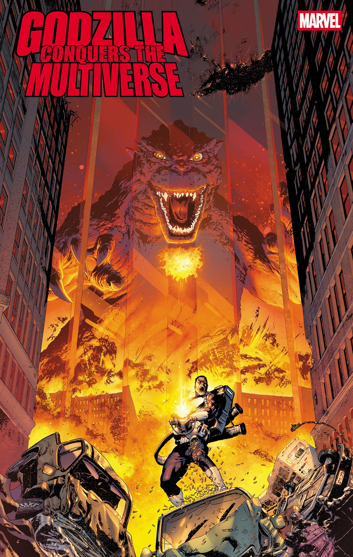 Godzilla Conquers The Multiverse #2 Tony Parker Variant