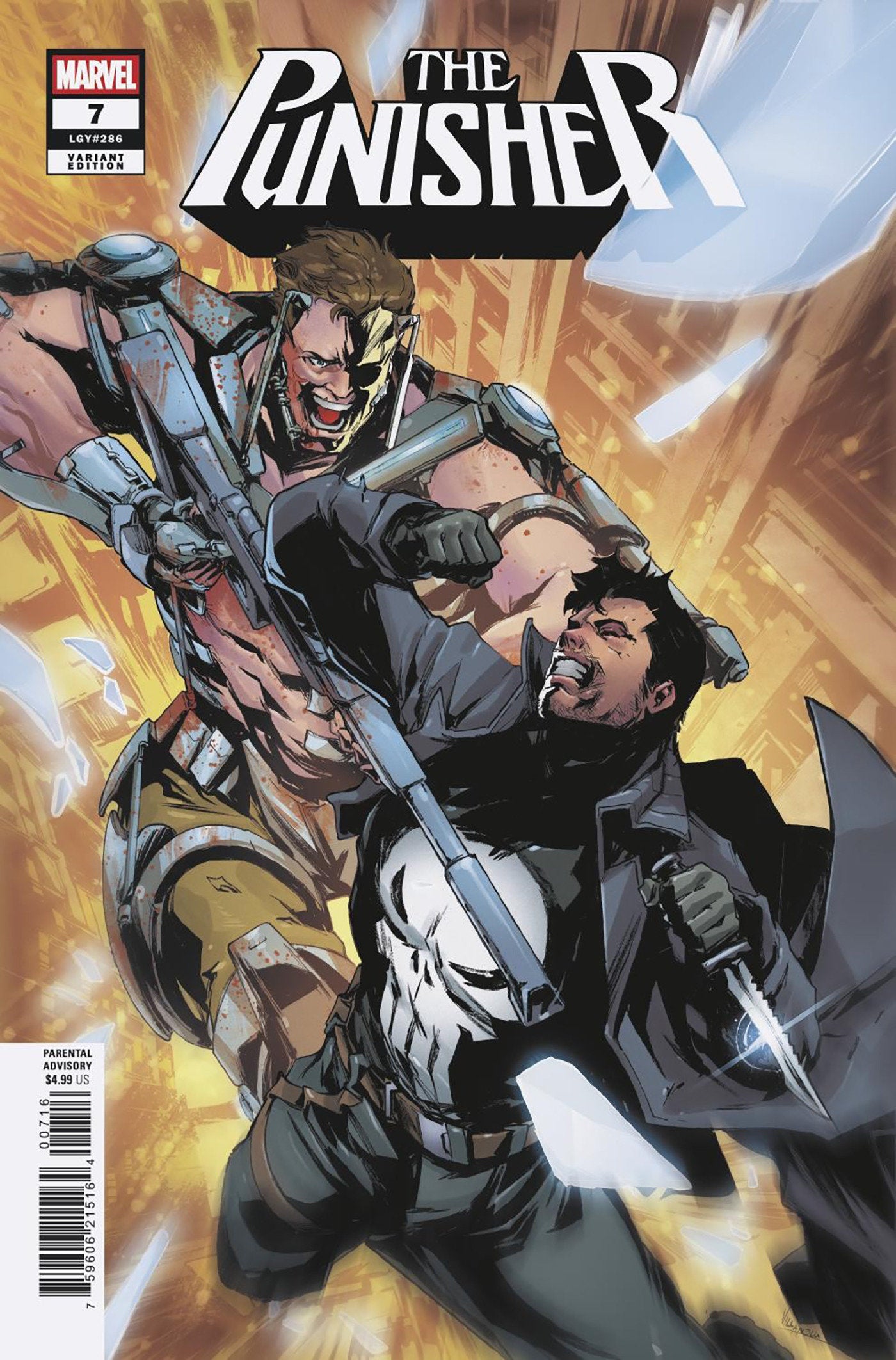 Punisher #7 Paolo Villanelli Variant
