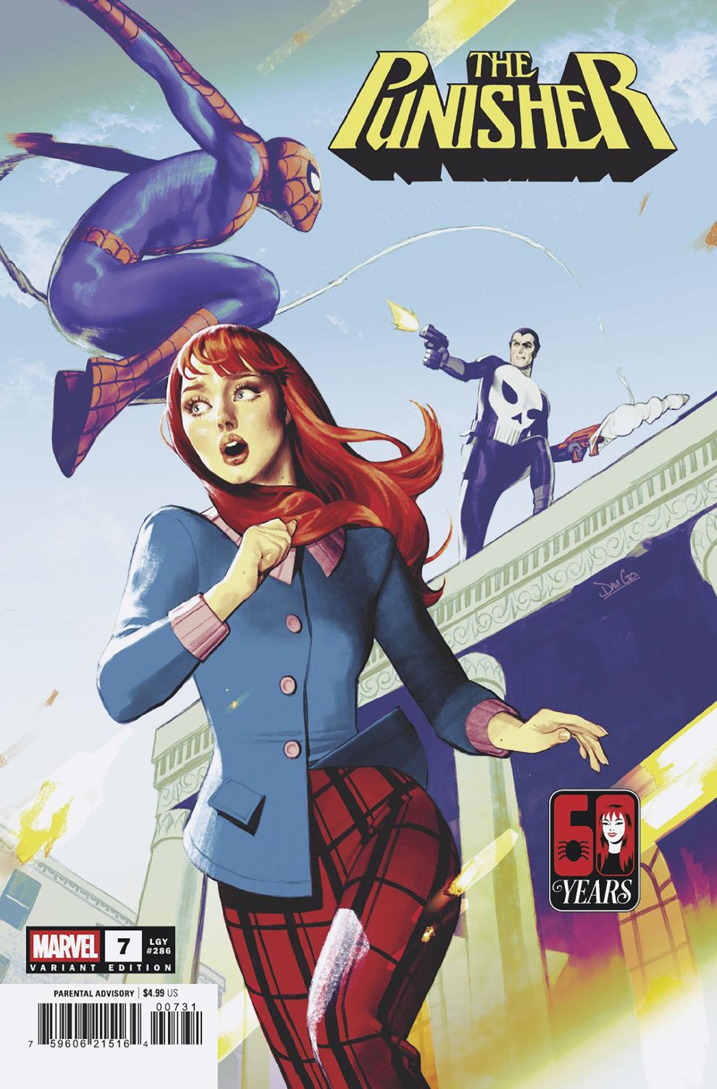 Punisher #7 Davi Go Mary Jane Watson Variant