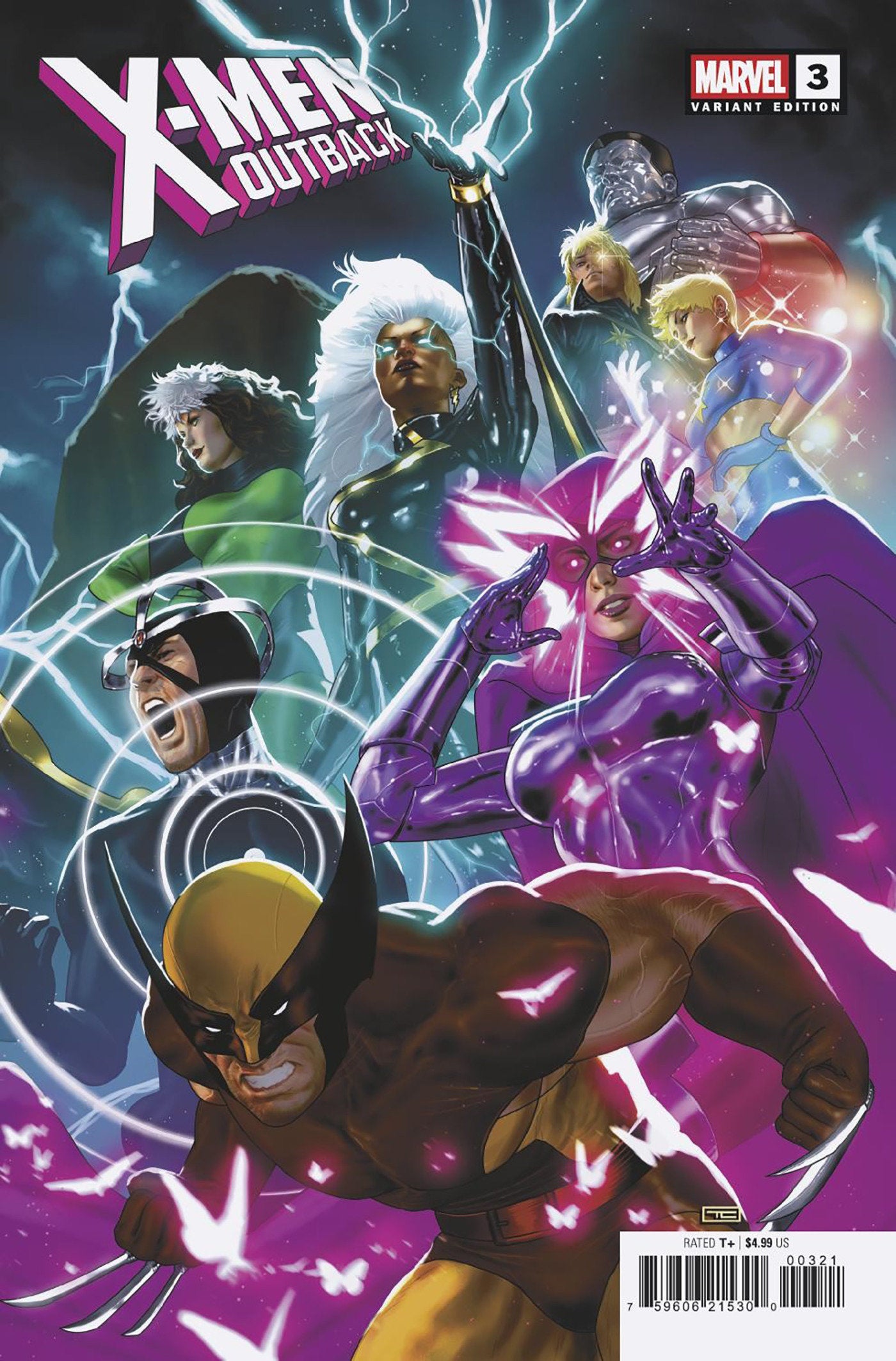 X-Men: Outback #3 Taurin Clarke Variant