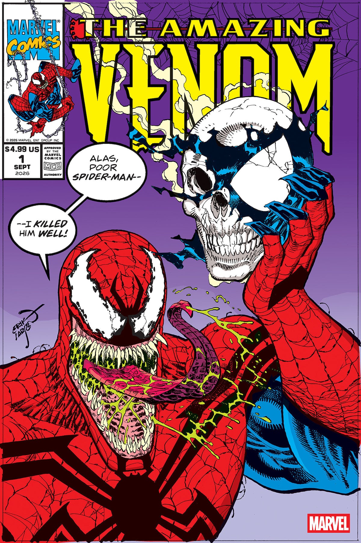 The Amazing Venom #1 Erik Larsen Homage Variant