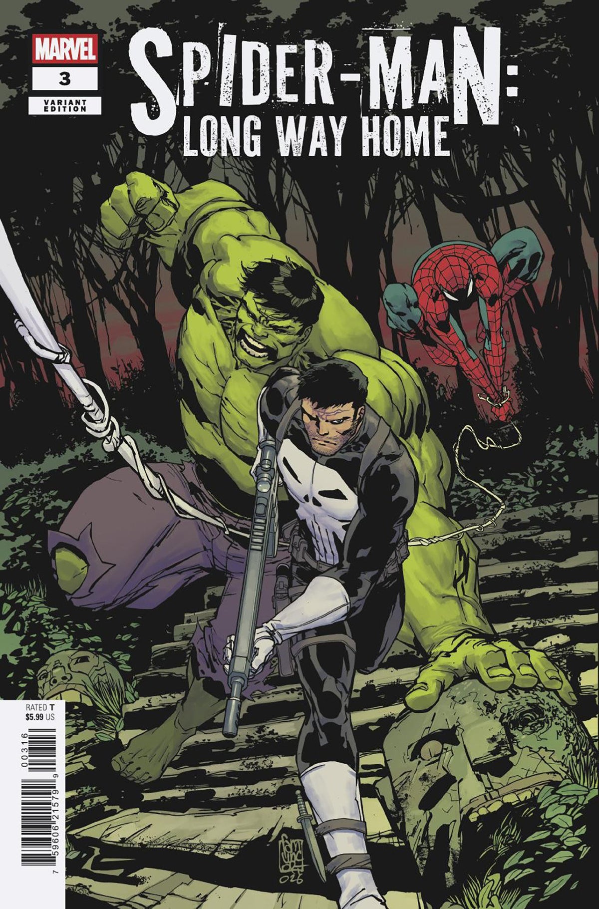 Spider-Man: Long Way Home #3 Giuseppe Camuncoli Variant