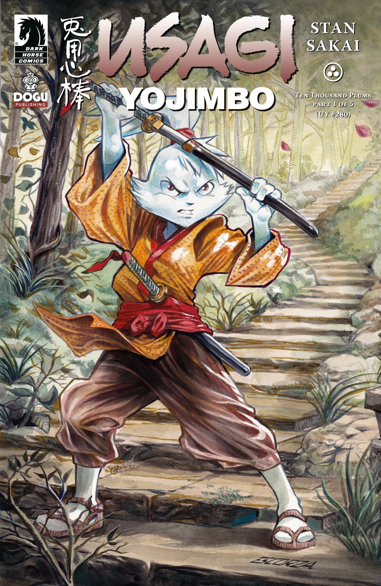 Usagi Yojimbo: Ten Thousand Plums #1 (Cover B) (The Escorza Brothers)