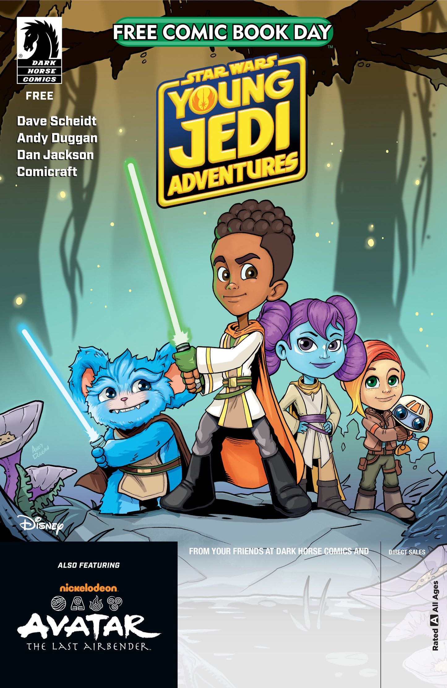Free Comic Book Day 2025 Bundle Of 20 Star Wars Young Jedi Avatar