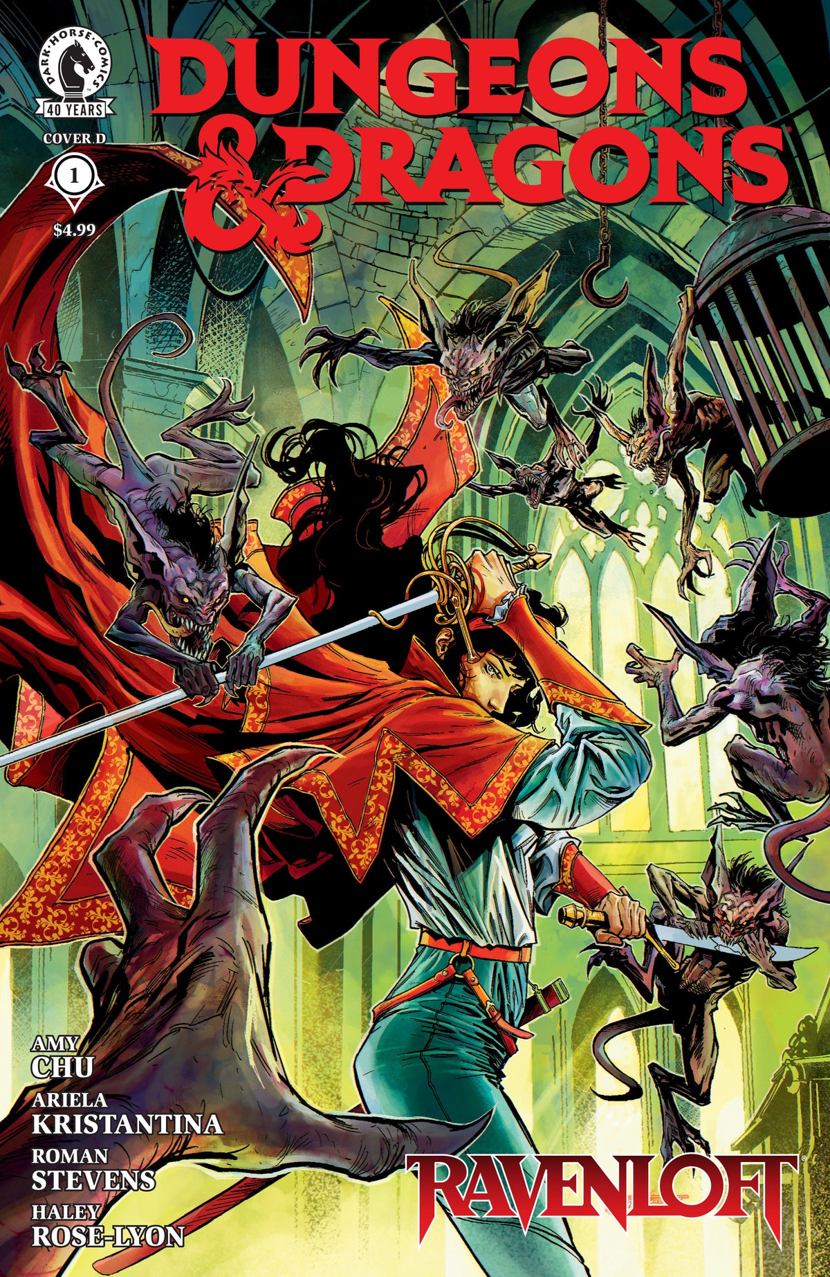 Dungeons & Dragons: Ravenloft #1 (Cover D) (Todor Hristov)