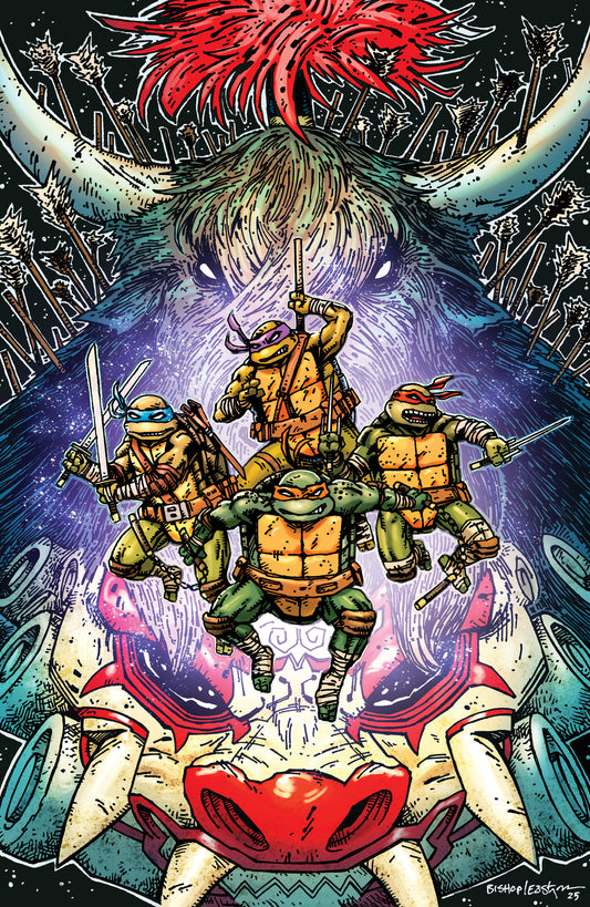 Teenage Mutant Ninja Turtles #13 Variant Ri (25) (Eastman & Bishop Full Art)