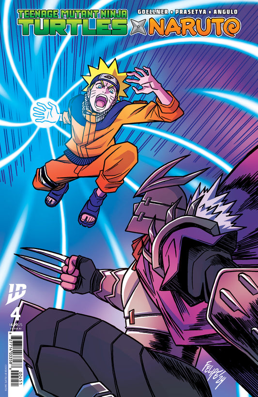 Teenage Mutant Ninja Turtles X Naruto #4 Variant Ri (25) (Smith)