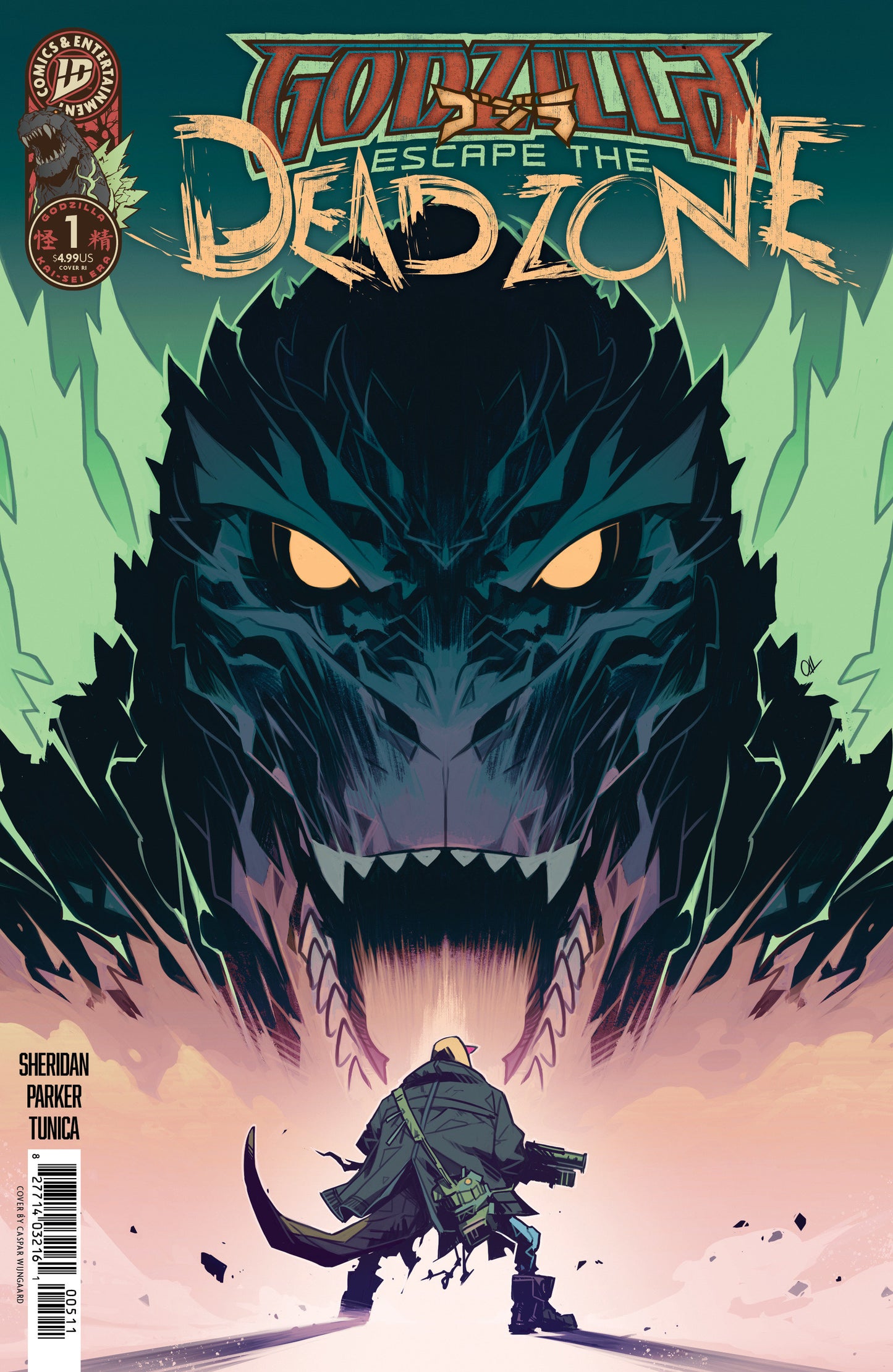 Godzilla: Escape The Deadzone [Kai-Sei Era] #1 Variant Ri (25) (Wijngaard)