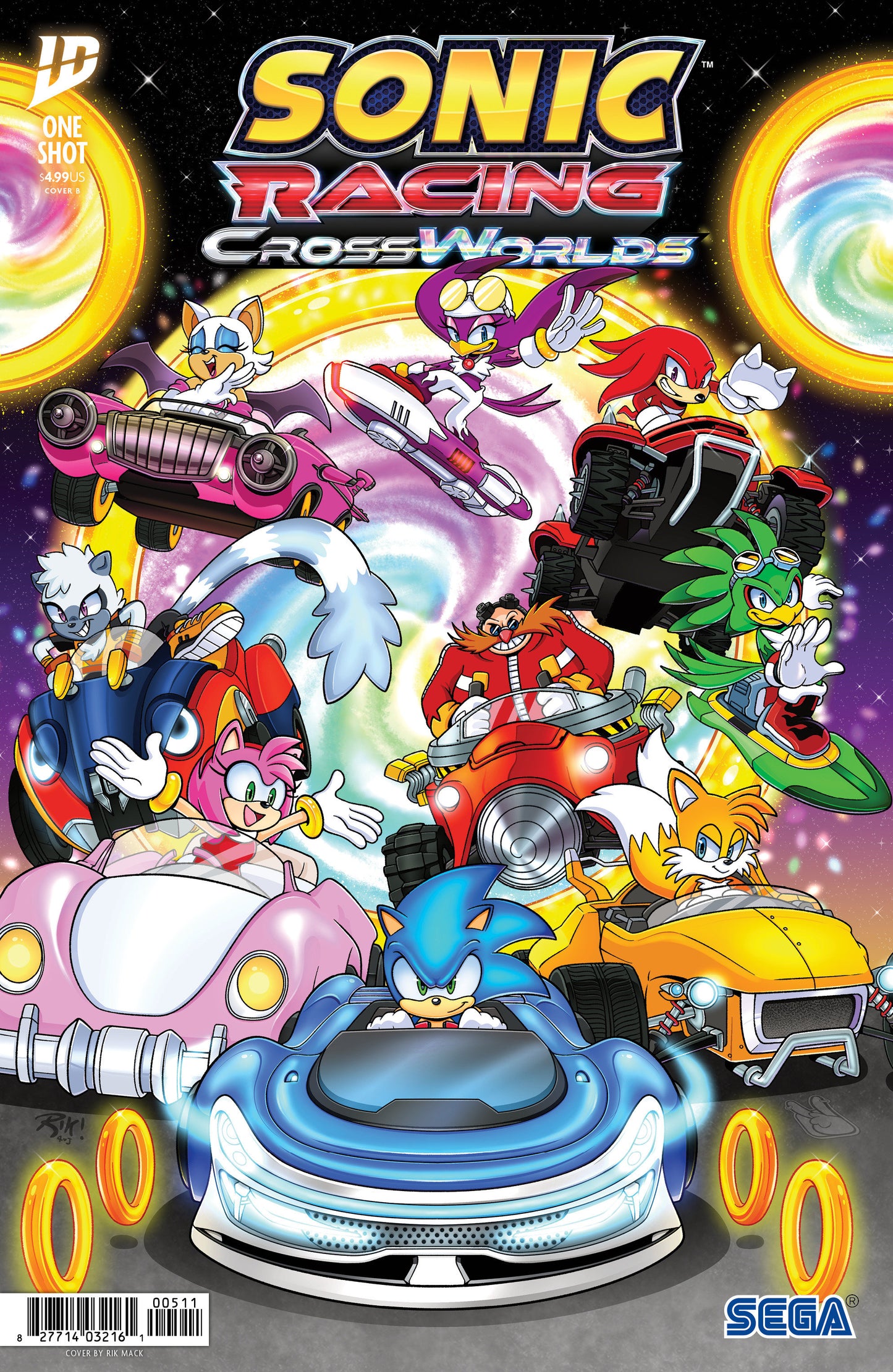 Sonic The Hedgehog: Sonic Racing Cross Worlds Variant B (Mack)
