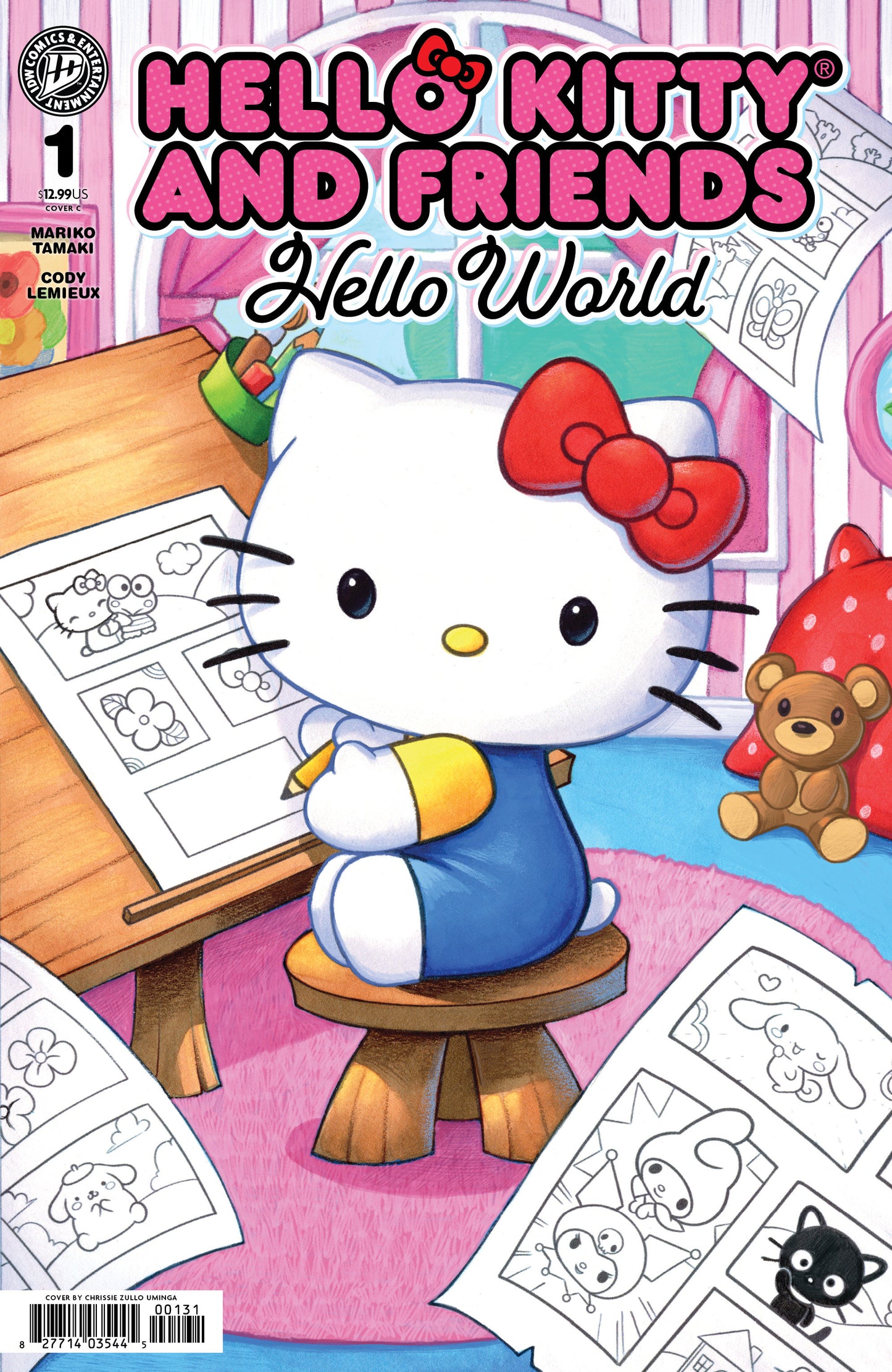 Hello Kitty And Friends: Hello World! #1 Variant C Foil (Zullo Uminga)